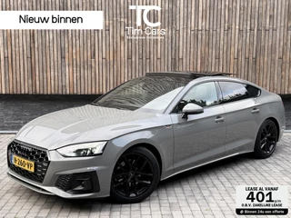 Audi A5 Sportback 40 TFSI S-line S tronic Automaat | Panoramadak | Stoelverwarming | Apple CarPlay | LED verlichting | Trekhaak uitklapbaar | Climate & Cruise control | Achteruitrijcamera | Parkeersensoren voor en achter
