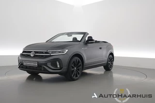 Volkswagen T-Roc Cabrio 1.5 TSI R-Line Edition Grey | Nmr. 219/999 | MAT Grijs | Leder | Stoel- Stuurverw. | Beats | Adapt. Cruise | Camera | Keyless | 19'' x