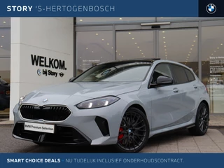 BMW 1 Serie 120 High Executive M Sport Automaat / Panoramadak / Sportstoelen / M Adaptief onderstel / Stuurverwarming / Adaptieve LED / Parking Assistant Plus / Head-Up / Harman-Kardon