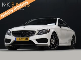 Mercedes-Benz C-Klasse Coupé 200 Prestige AMG Line [SCHUIFKANTELDAK, BURMESTER, SFEERVERLICHTING, ELEKTRISCH VERSTELBARE STOELEN, STOELVERWARMING, SPORTSTOELEN, SPORTSTUUR, PDC V+A, BLUETOOTH, CRUISE, CLIMATE, NIEUWSTAAT]