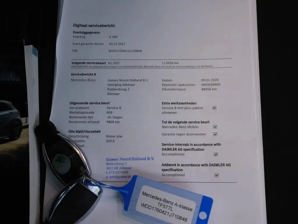 Hoofdafbeelding Mercedes-Benz A-Klasse