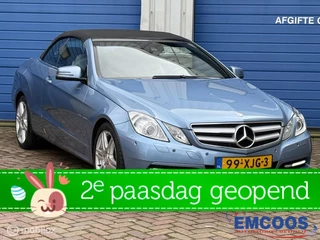 Mercedes E-klasse Cabrio 200 CGI Avantgarde * Airco * Cruise Control * NAVI * Stoel/Nekverwarming *