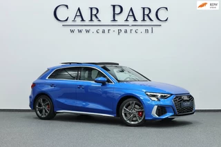 Audi S3 Sportback 2.0 TFSI quattro 310+PK LED/B&O/PANO/SFEER/ALCANTARA+S.VERWARMING+MASSAGE/18" LMV/CAM/LINE/ACC/12 MND GARANTIE!