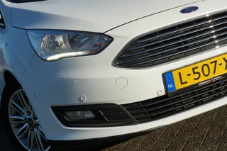 Ford C-Max 1.0 125PK Titanium | Frozen White | Carplay/NAV/Clima/Cruise/PDC - Keurige hoogzitter!