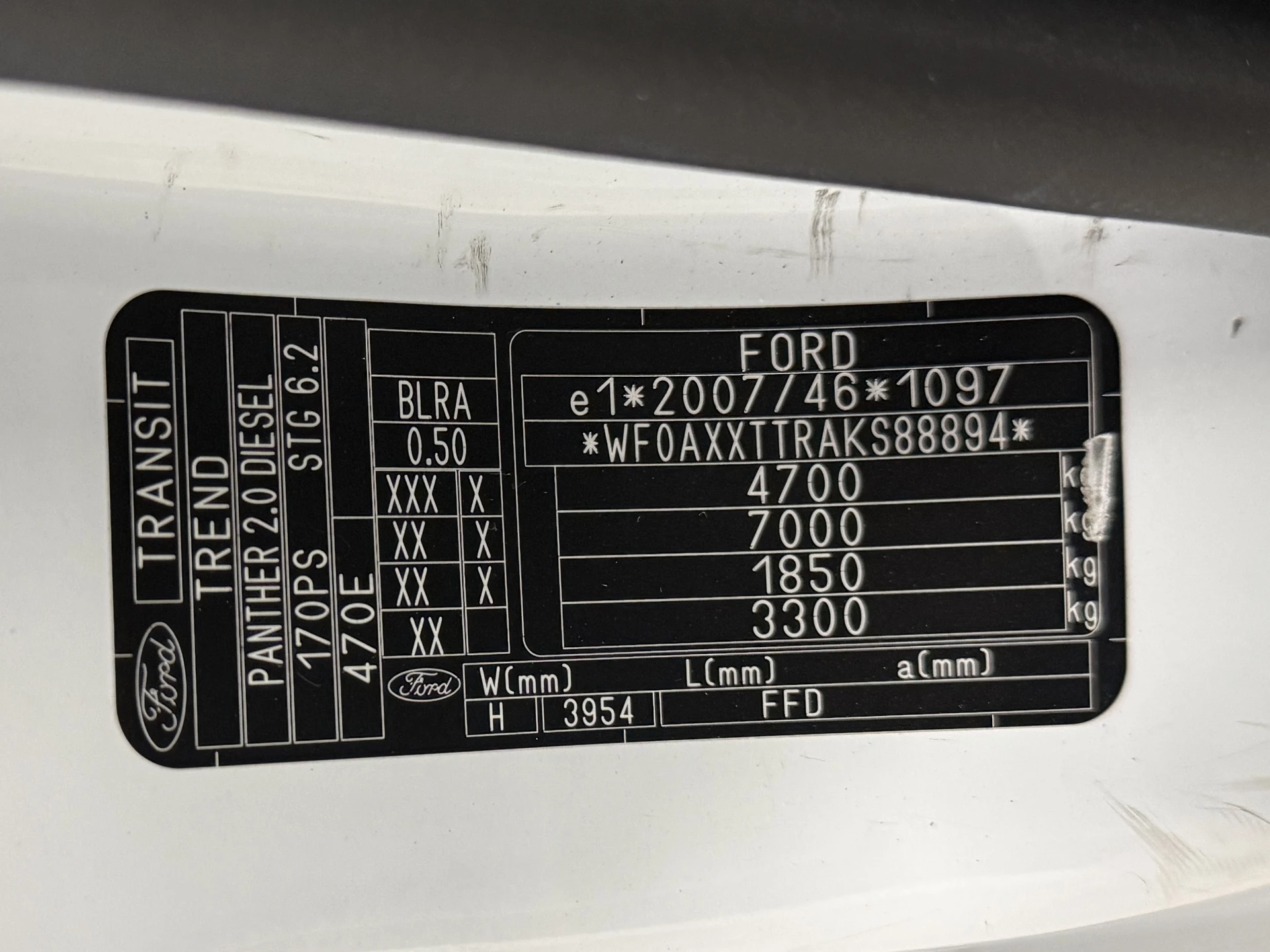 Hoofdafbeelding Ford Transit