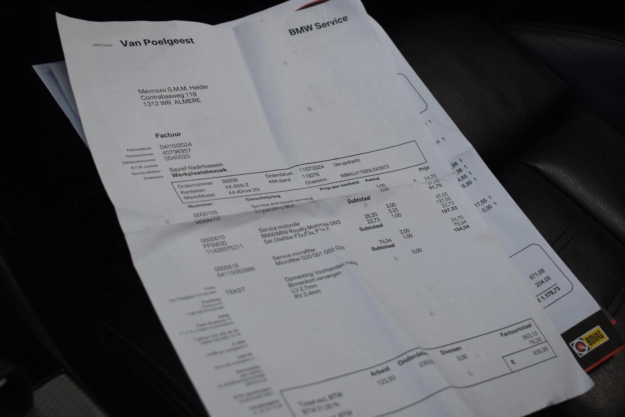 Hoofdafbeelding BMW X4