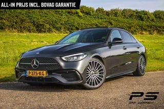 Mercedes C-klasse 200 AMG Line, NAP, Leder, Pano, Burmester