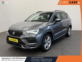 Hoofdafbeelding SEAT Ateca SEAT Ateca 1.5 TSI DSG7 Aut. FR Business Intense Airco ECC Navi Carplay PDC VA + Camera Adaptive Cruise Control LED Matrix Stoel/Stuurverwarming Keyless Ambiente verlichting