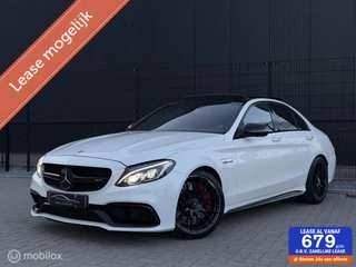 Mercedes-Benz C-klasse AMG 63 S|Downpipes|Pano|360 °|HUD|