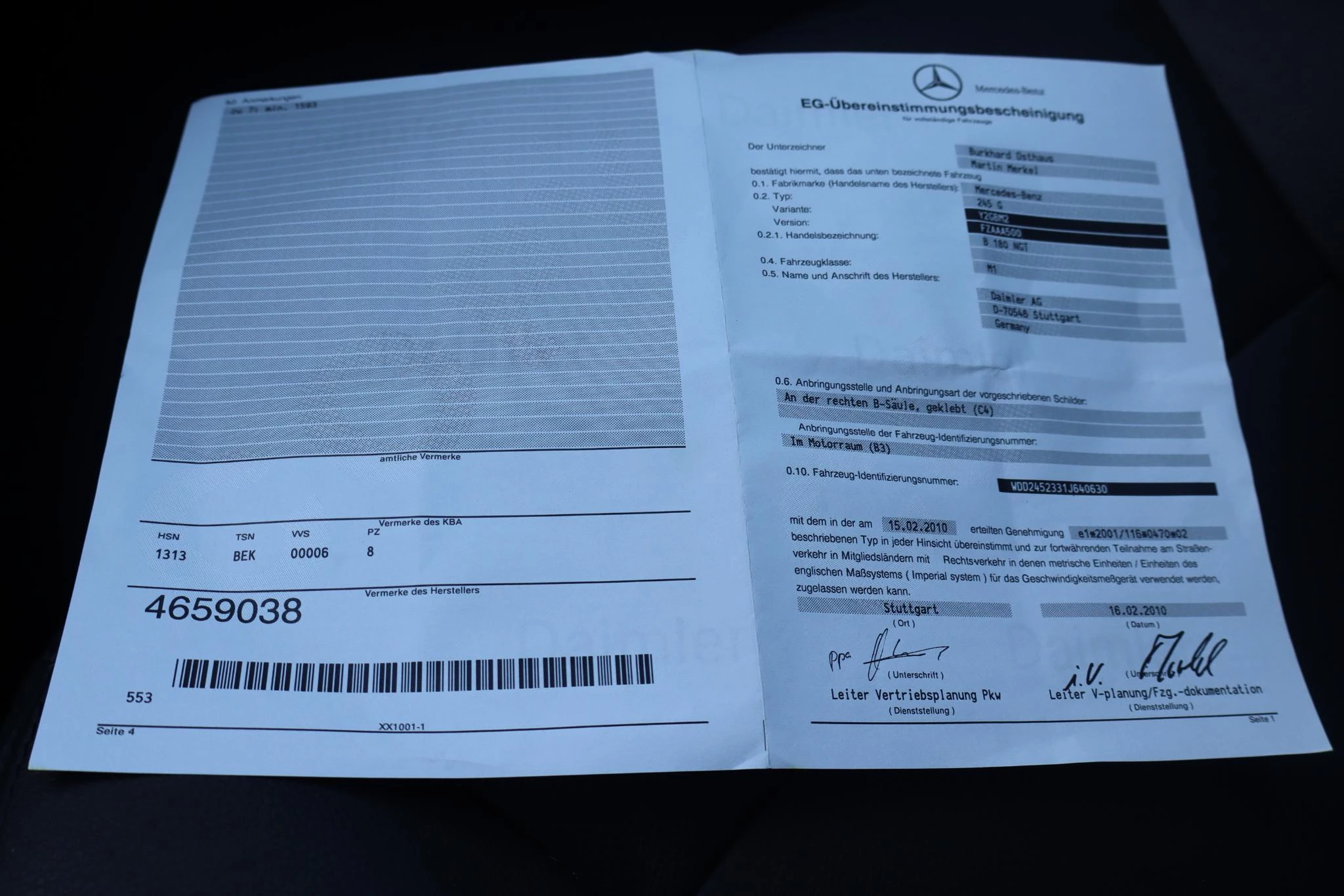 Hoofdafbeelding Mercedes-Benz B-Klasse