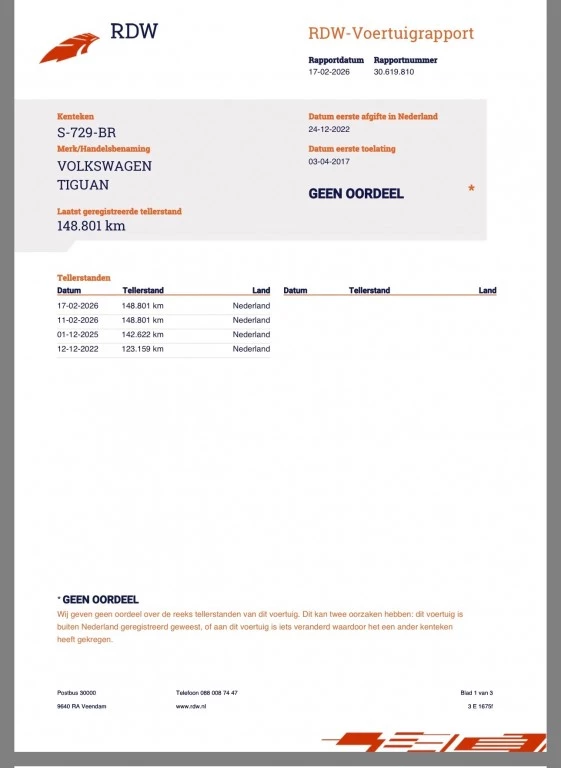 Hoofdafbeelding Volkswagen Tiguan