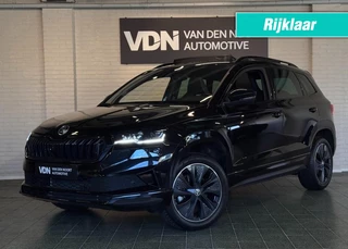 Škoda Karoq 1.5 TSI ACT Sportline Business DSG Pano Virtual ACC Trekhaak Stoelverw 18''