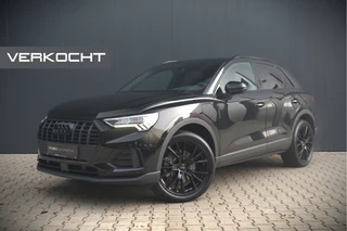 Audi Q3 45 TFSI e Advanced edition | Navigatie | Keyless | Stoelverwarming | Camera | Stuurverwarming | Parkeersensoren | Black Edition | Adaptive Cruise Control | DAB | Navigatie | Ambiance Verlichting | Digital Dash | LED | 