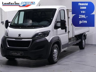 Peugeot Boxer 2.0 HDI 163 pk L4 Kipper LxBxH 310x201x30 cm Navi, Trekhaak, 3-Zits