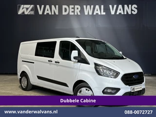 Ford Transit Custom 2.0 TDCI 130pk L2H1 Dubbele Cabine Euro6 Airco | 6-Zits | Camera | Navigatie | LED | Apple Carplay Cruisecontrol, Stoelverwarming, Verwarmde voorruit, Parkeersensoren, 2800kg trekvermogen