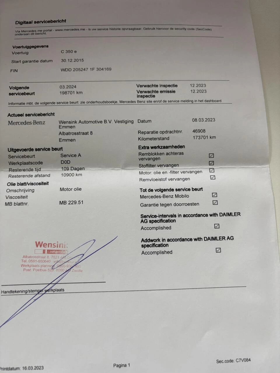 Hoofdafbeelding Mercedes-Benz C-Klasse