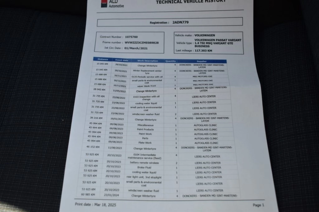 Hoofdafbeelding Volkswagen Passat