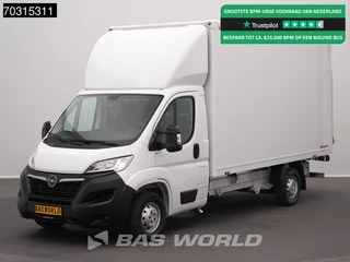Opel Movano 140PK Laadklep Bakwagen Airco Cruise Camera D'Hollandia Euro6 Meubelbak Koffer Airco Cruise control