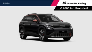 Škoda Epiq First Edition Elektromotor 155kW / 211PK | 20'' inch velgen | Light & View | Afneembare trekhaak | Interieur 'Suite'