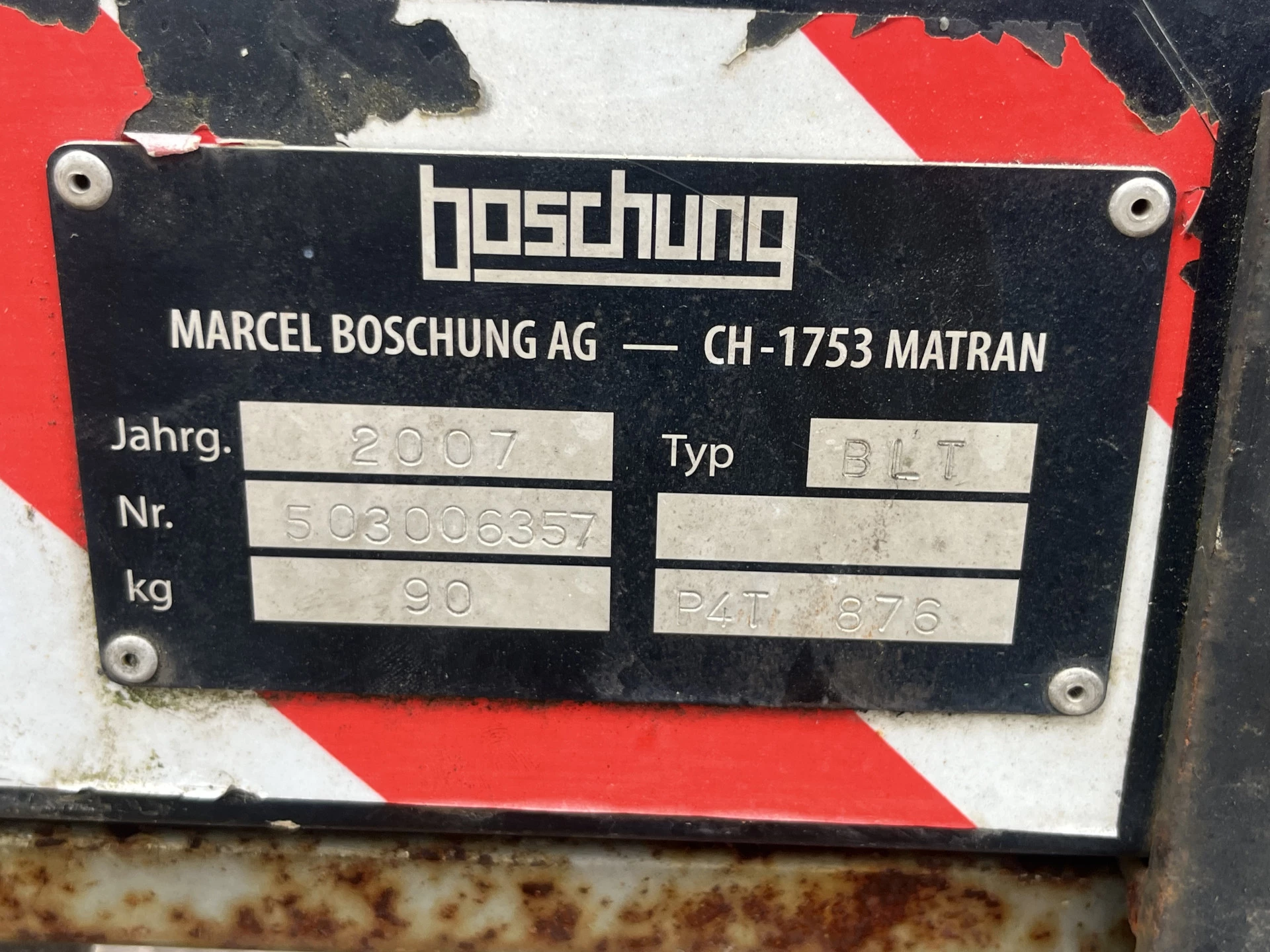 Hoofdafbeelding boschung P4T
