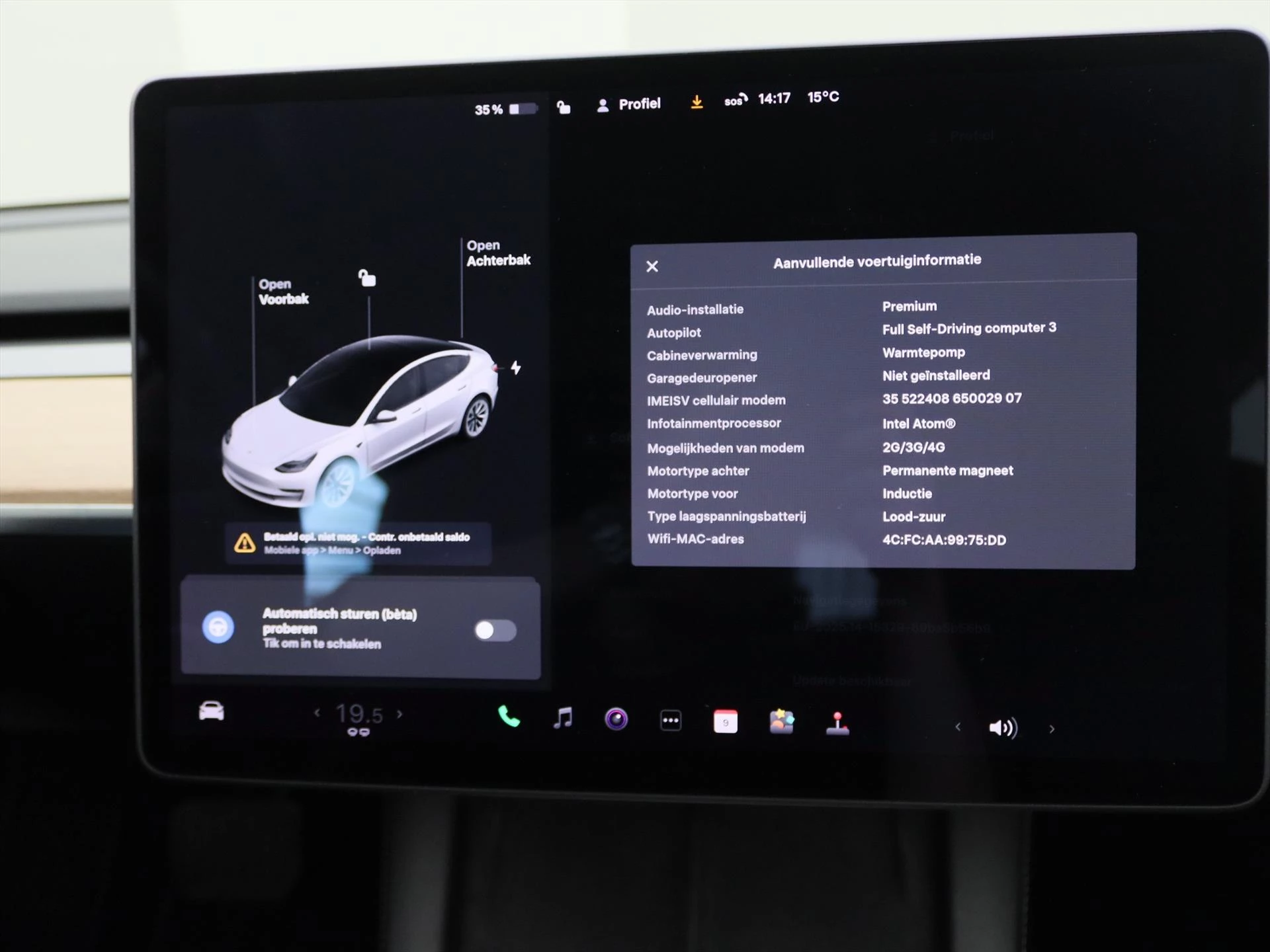 Hoofdafbeelding Tesla Model 3