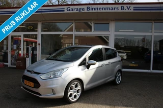 Ford B-MAX 1.0 EcoBoost Titanium, Trekhaak, Lichtm, Pano. dak, Half Lederen bekl.