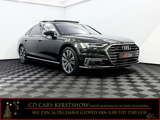 Audi A8 60 TFSI e quattro Lang Pro Line Plus Plug-in Pano, Leder, 360 Camera, Head-up display, Navi, Elektrische achterklep, Memory stoelen, Elektrische verstelbaar stoelen
