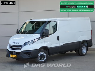 Iveco Daily 35C21 3.0L Automaat L2H1 3,5t Trekhaak LED ACC Navi Airco Camera Parkeersensoren Euro6 L2 Laag dak 9m3 Airco Trekhaak