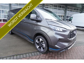 Ford E-Transit Cust. L2H1 Sport 218PK Automaat Schuifdeur links en rechts Airco | adap.cruise | Navi | 360 camera | 19"Lm velgen