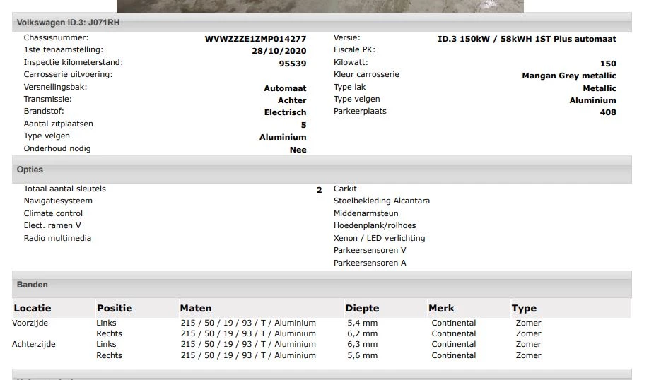 Hoofdafbeelding Volkswagen ID.3
