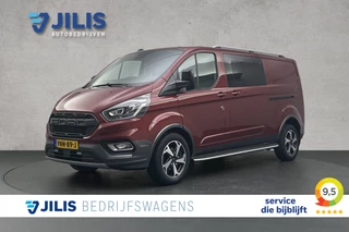 Ford Transit Custom 2.0 TDCI L2 Limited DC Automaat | 2x schuifdeur | Camera | Trekhaak | Lederen bekleding