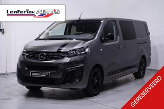 Opel Vivaro 2.0 CDTi 180 pk Aut. Dubbel Cabine 2x Schuifdeur Adapt. Cruise, Camera, Navi, Trekhaak, NAP, 5-Zits