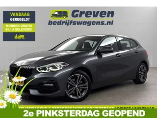 BMW 1 Serie 118i M Sport LED Camera Carplay Sfeerverl. Trekhaak Virtual Navi Clima Cruise 17"LMV PDC