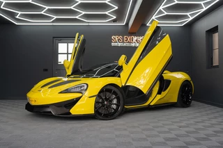 Hoofdafbeelding McLaren 570S McLaren 570S Spider 570S / Lift / Keramisch / Novitec / Elite paint / Memory / Bowers & Wilkins / Soft close / Camera / LoJack Launch Edition Spider