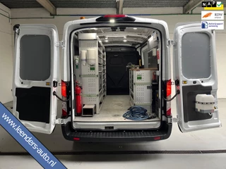 Ford E-Transit SERVICEWAGEN ELEKTRISCH 350 L2H2 Trend 68 kWh BOTT INRICHTING, V230 OMVORMER, LUXE UITVOERING, RIJKLAARPRIJS!
