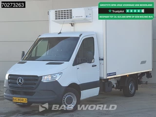 Mercedes Sprinter 316 CDI Automaat Koelwagen Laadklep Thermo King V-500 MAX 380V Navi Camera Airco Vriezer Freezer Koel Koeler 14m3 Airco