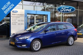 Ford Focus Wagon 1.5 TITANIUM 150PK NAVI TREKHAAK CRUISE P-SENSOREN LM-VELGEN 1500KG-TREKGEWICHT