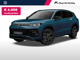 Volkswagen Tayron R-Line-Edition 1.5 eHybrid 204 pk 6 versn. DSG · Assistance pakket plus · Design pakket · Design pakket 'black style' · Interieur style pakket  · Trekhaak incl. aanhangermanoeuvreerhulp ‘trailer assist’