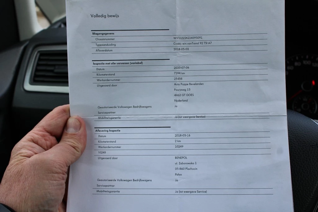 Hoofdafbeelding Volkswagen Caddy