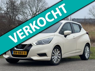 Hoofdafbeelding Nissan Micra Nissan Micra 1.0 Acenta - Ivory - Carplay/Navi/Cruise/Bluetooth - Lekker compleet!