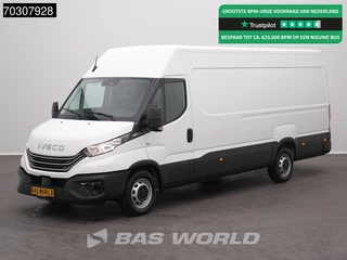 Iveco Daily 35S18 3.0L Automaat 180PK L3H2 3,5t Trekgewicht ACC Airco Camera Parkeersensoren Cruise CarPlay Euro6 L3 Airco