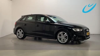 Audi A3 Sportback 30 TFSI Sport S Line Edition LED Leder-Stof Navigatie Parkeersensoren