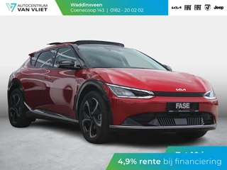 Kia EV6 Plus Advanced 77.4 kWh | Schuif-/kanteldak | Navi | Clima | Adapt. Cruise | Carplay | 20'' LM | Stoelverwarming en Verkoeling
