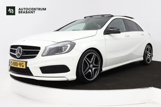 Mercedes-Benz A-klasse 200 Ambition Automaat (PANORAMADAK, STOELVERWARMING, NAVIGATIE, PARKEERSENSOREN)