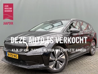 Škoda Enyaq iV BWJ 2021 180 PK 60 FULL LED | ADAPTIVE CRUISE | STOEL + STUURVERW. | HALF LEDER | CAMERA | CARPLAY+ANDROID | NAVI | CLIMA | LMV | PDC