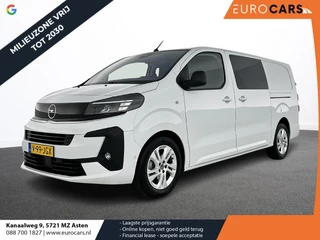 Opel Vivaro 2.0 Diesel 180 S&S L3 Automaat Dubbele Cabine 2 schuifdeuren Android Auto/Apple CarPlay Navigatie Keyless Entry&Start Climate Control Camera Cruise Control Houten afwerking laadruimte Trekhaak lichtmetalen velgen
