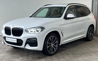 BMW X3 xDrive30e M-SPORT ** LED, BRUIN LEDER, NAVI+, PANORAMA, TREKH, MEMORY, 20-inch LMV ** 1e EIG - UNFALLFREI ** ** INFORMEER OOK NAAR ONZE AANTREKKELIJKE FINANCIAL-LEASE TARIEVEN **