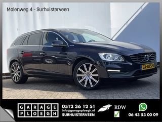 Volvo V60 2.4 D6 Twin Engine R-Design Automaat Nav/Cruise Leer Stoelverw Harman/Kardon Vol opties!