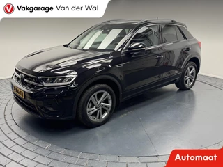 Volkswagen T-Roc 1.5 TSI DSG R-Line Afn.Trekhaak-Navigatie-Adapt.Cr.contr-Clima-Carplay-Camera-Virtual-Parkeersensoren-Lm17''velgen
