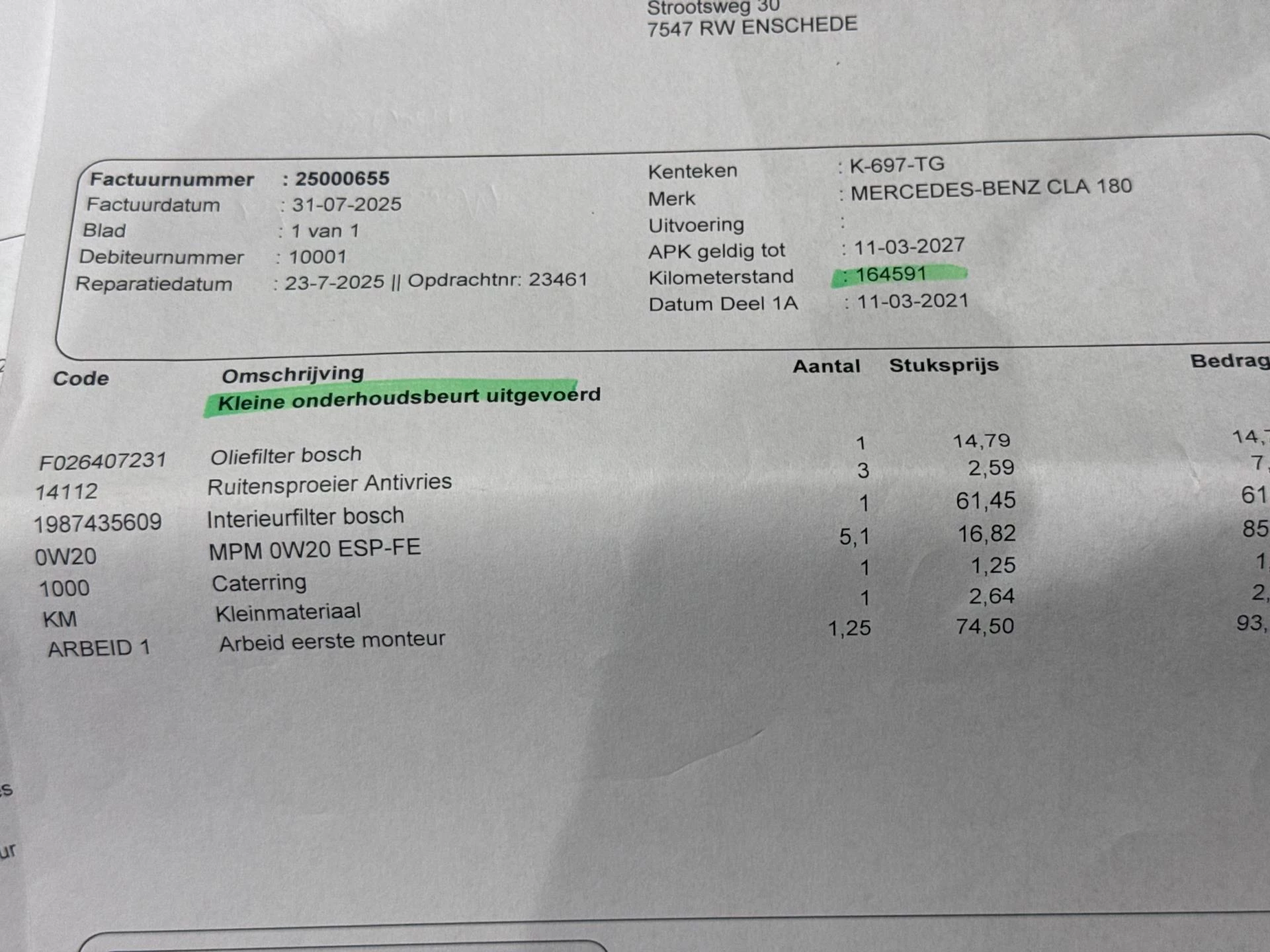 Hoofdafbeelding Mercedes-Benz CLA